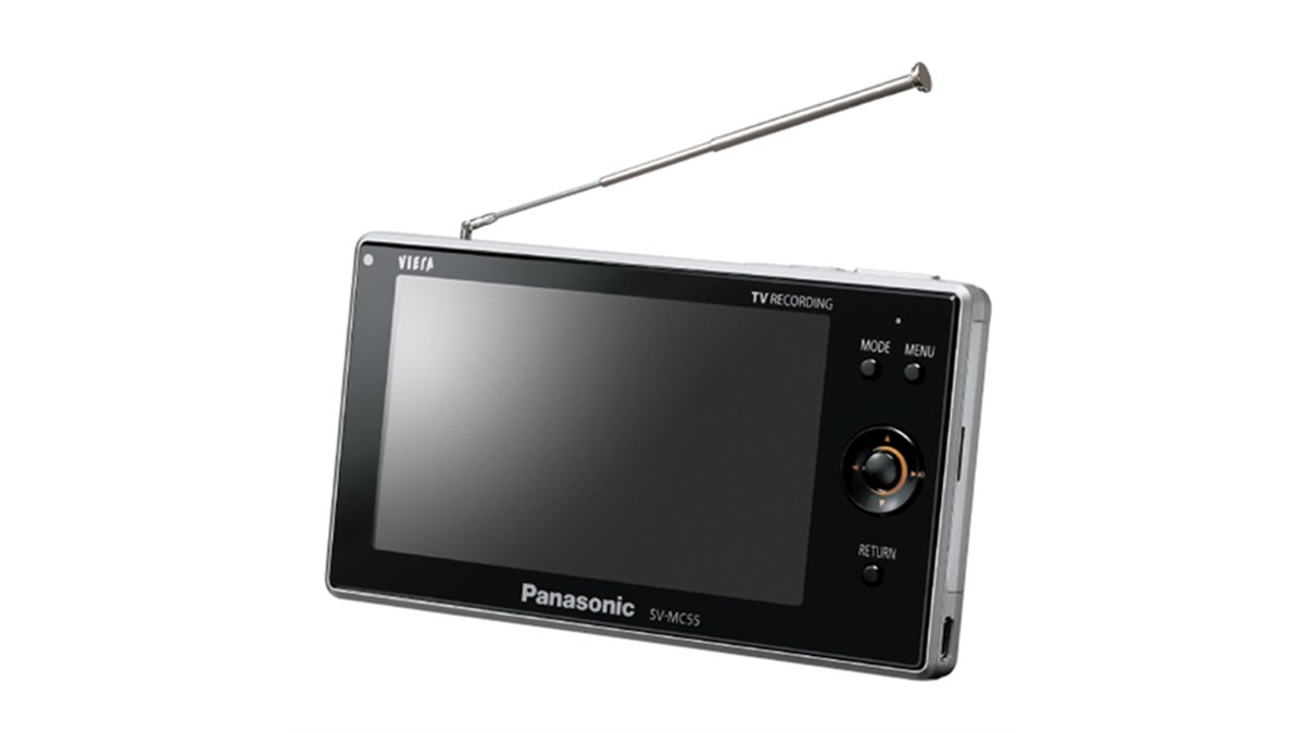 パナソニック、ポータブルワンセグTV「SV-MC55」 - 価格.com