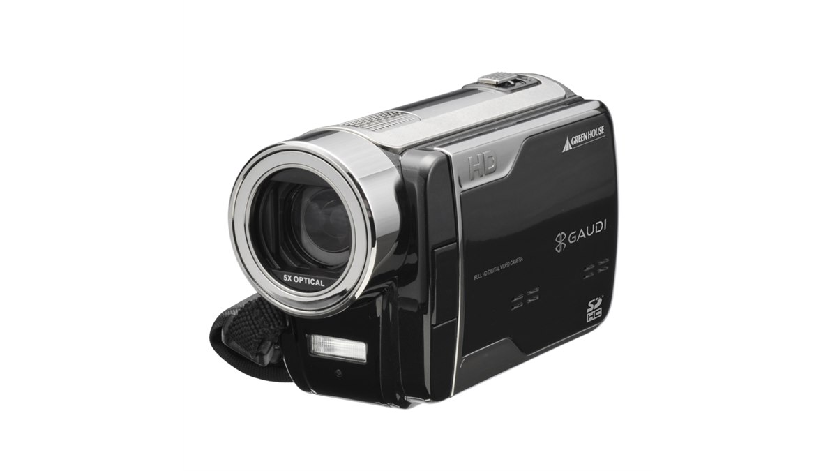 グリーンハウス、光学5倍ズーム搭載ビデオカメラ - 価格.com