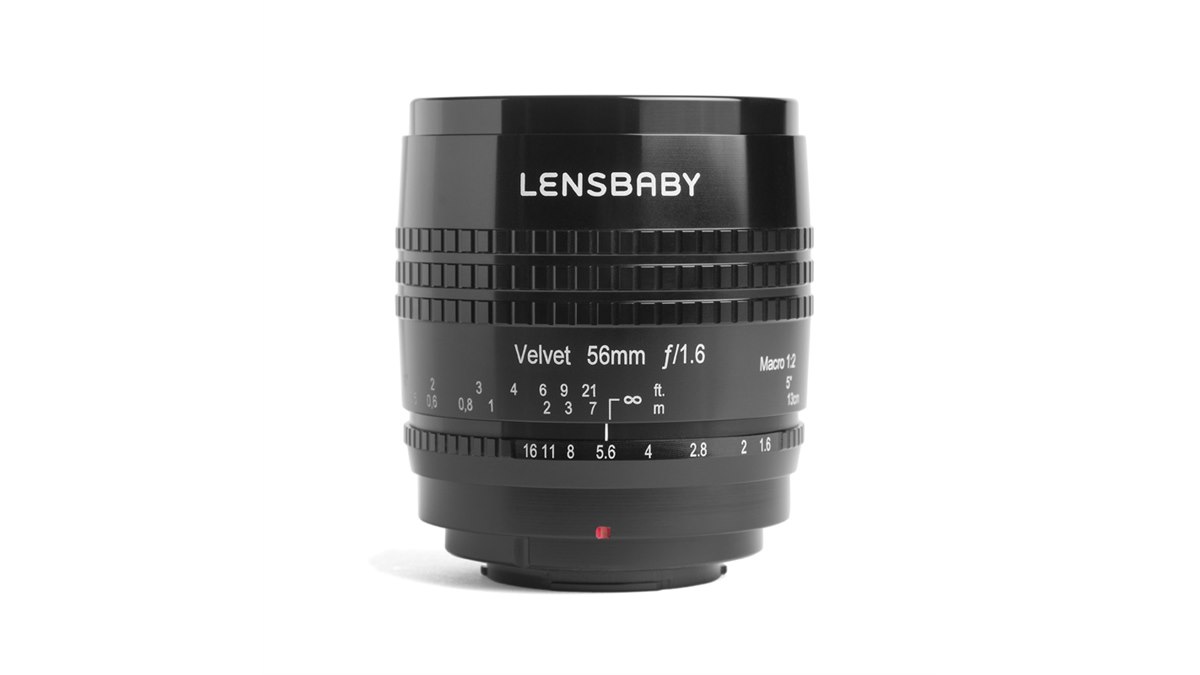 Lensbaby、マニュアルレンズ「Velvet 56」にEマウント用などを追加