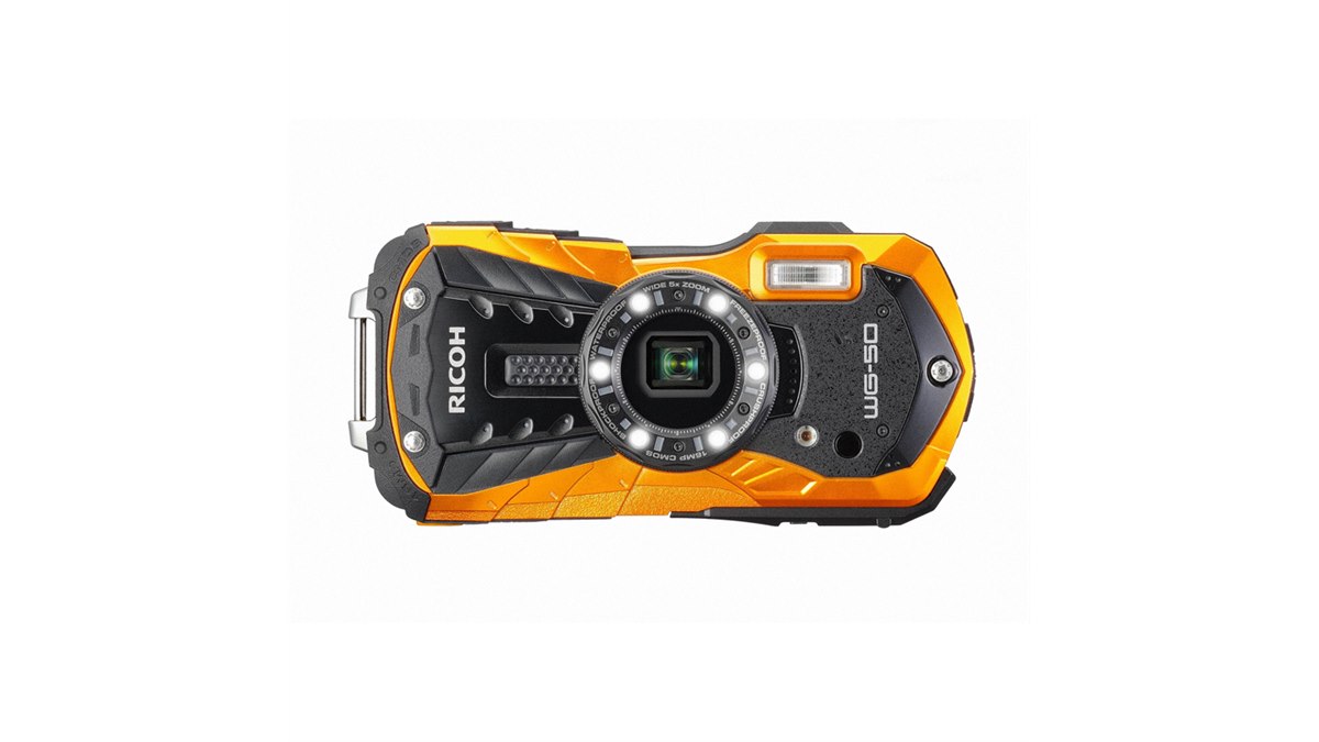 リコー、深14m防水対応のタフネスカメラ「RICOH WG-50」を6/16発売