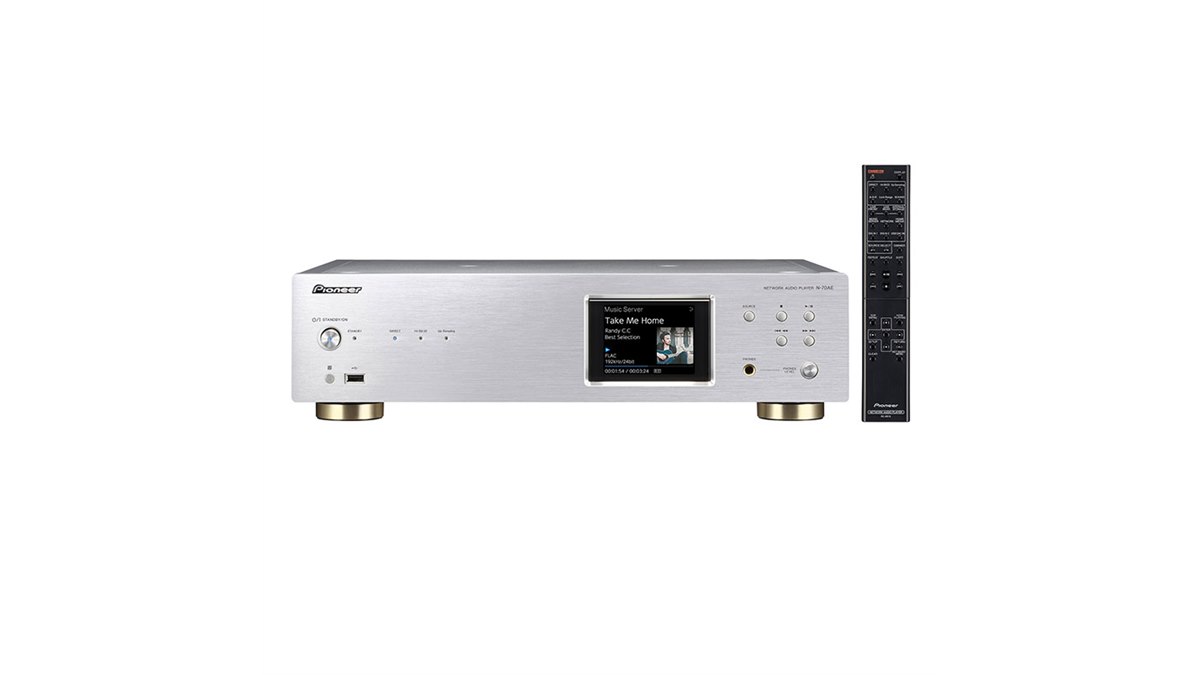 パイオニア、DSD 11.2MHzに対応したネットワークプレーヤー「N-70AE