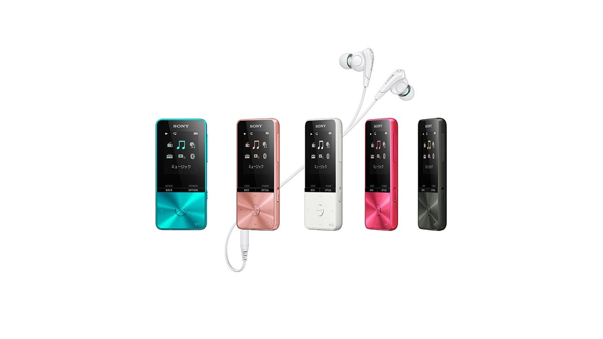 ソニー、軽量53gで52時間駆動が可能なウォークマン「S310」シリーズ