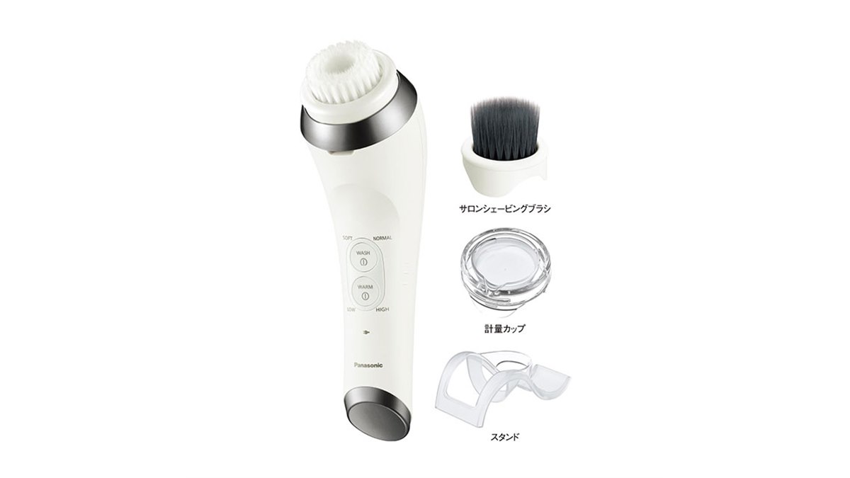 パナソニック、汚れをかき出してヒゲを立たせる濃密泡ブラシ「ES-MC31