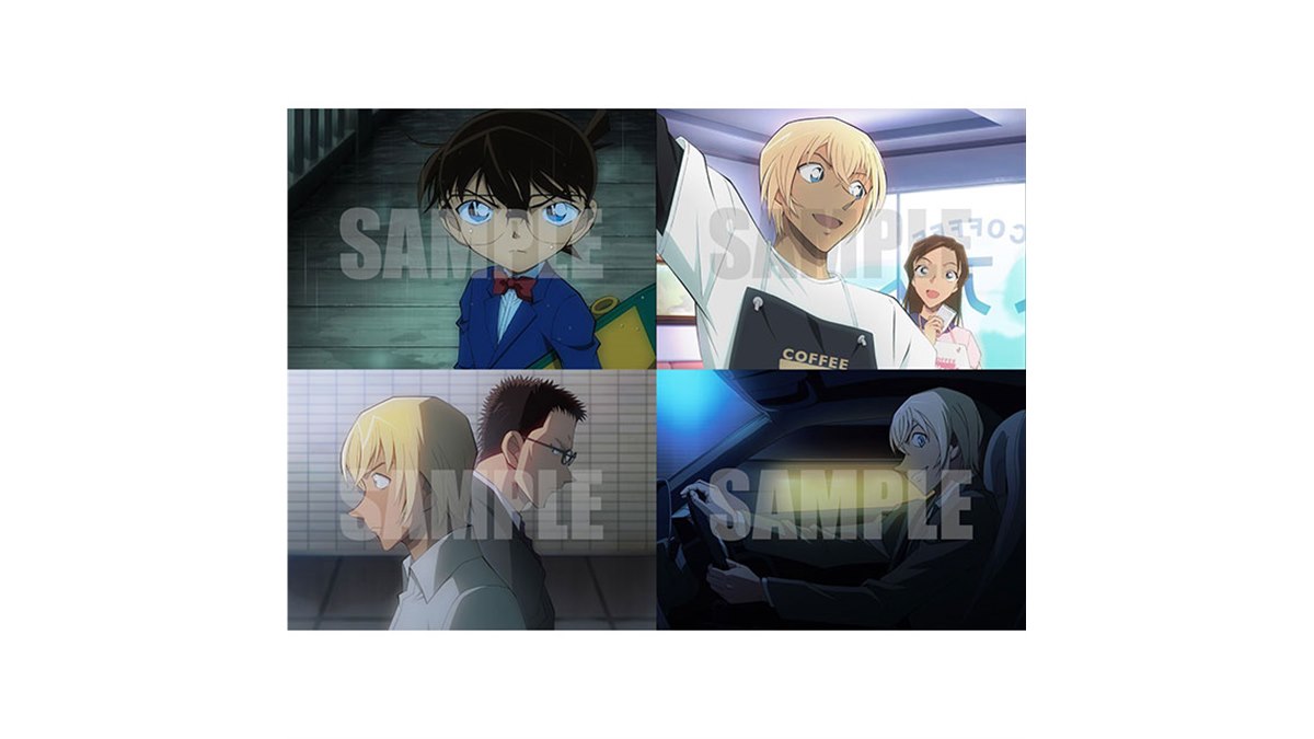 雨濡れ”コナン、“トリプル”安室を描き下ろした「名探偵コナン