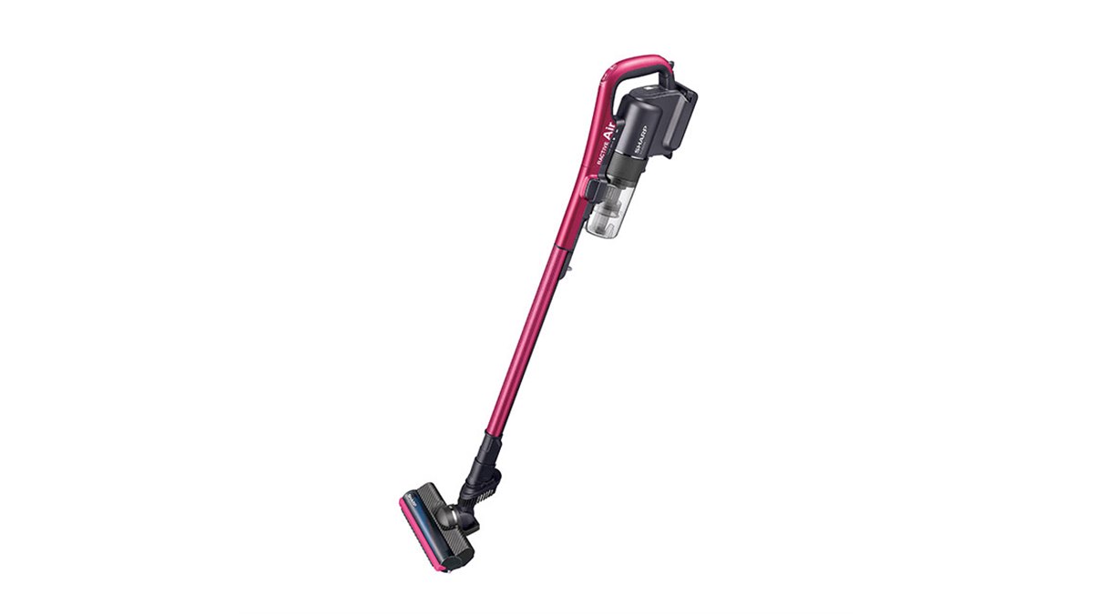 シャープ、新モーター採用で吸引性能が30％アップしたコードレス掃除機