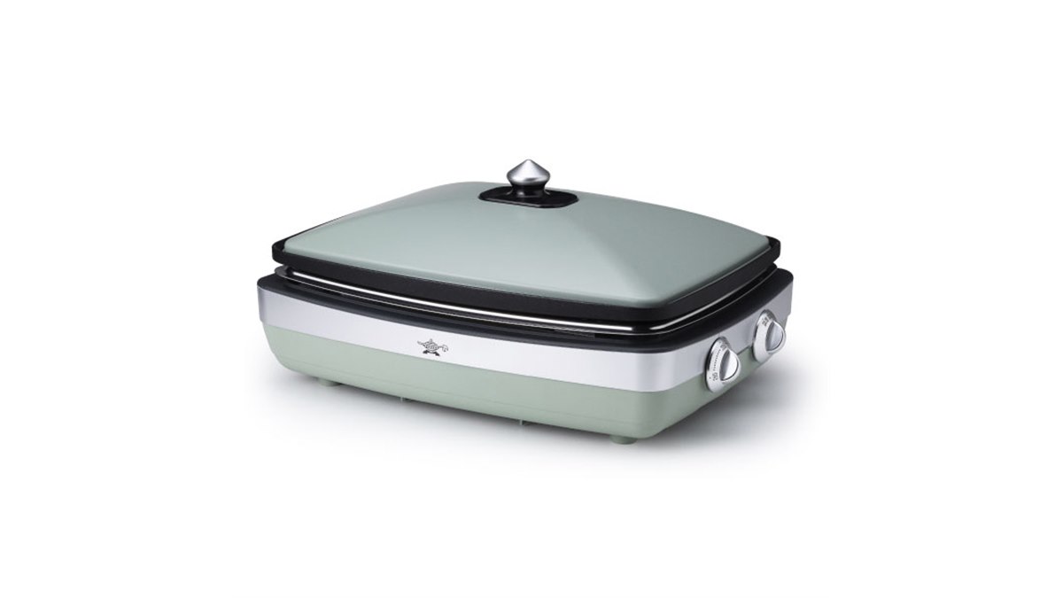 Aladdin、平面ホットプレートが使える「グラファイト マジックグリラー