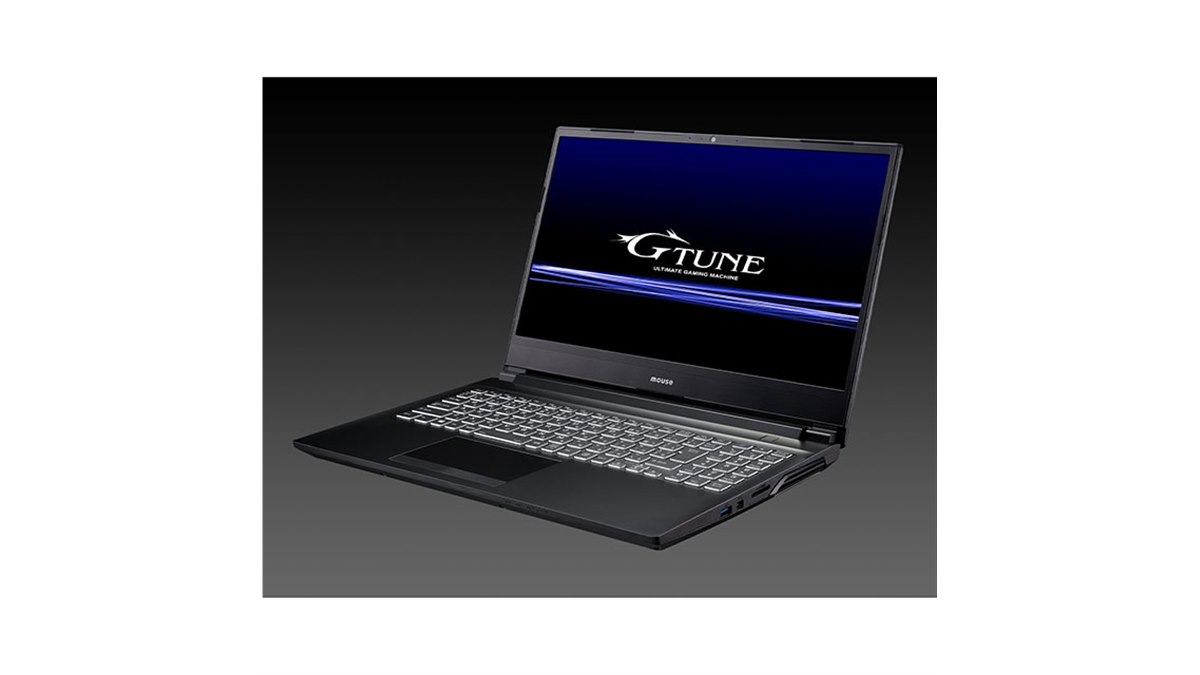 G-Tune、「GeForce GTX 1660Ti」を搭載した15.6型ゲーミングPC「G-Tune