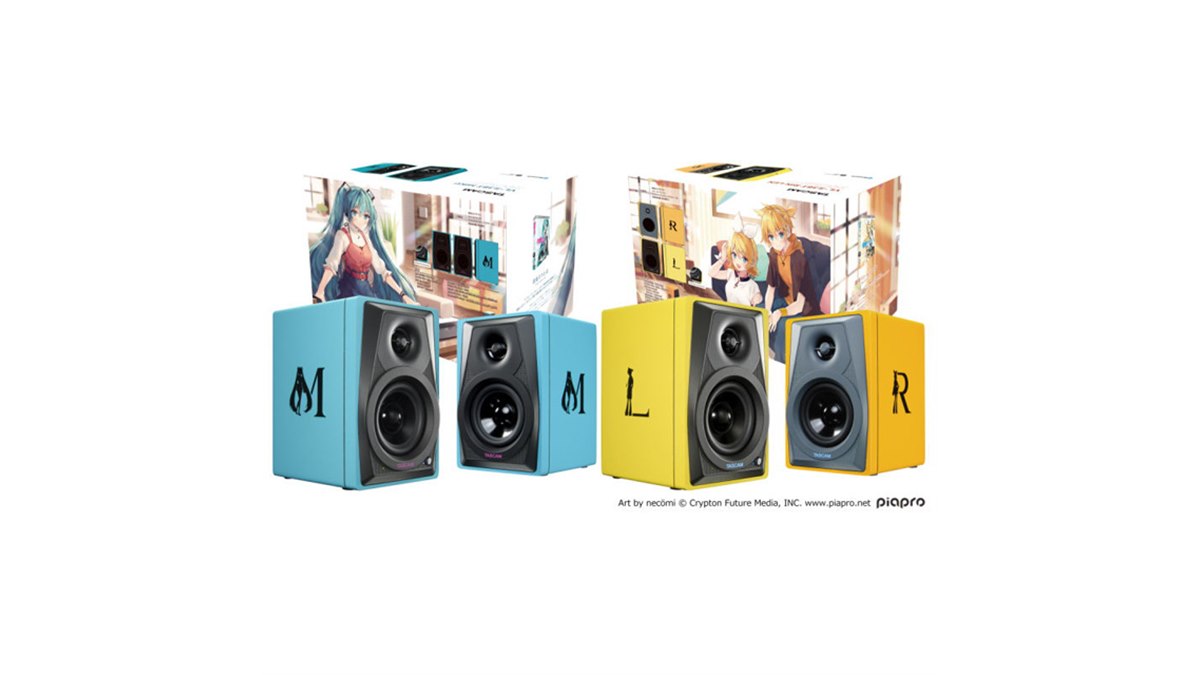 ツクモ、「初音ミク」「鏡音リン・レン」モデルのBluetoothモニター