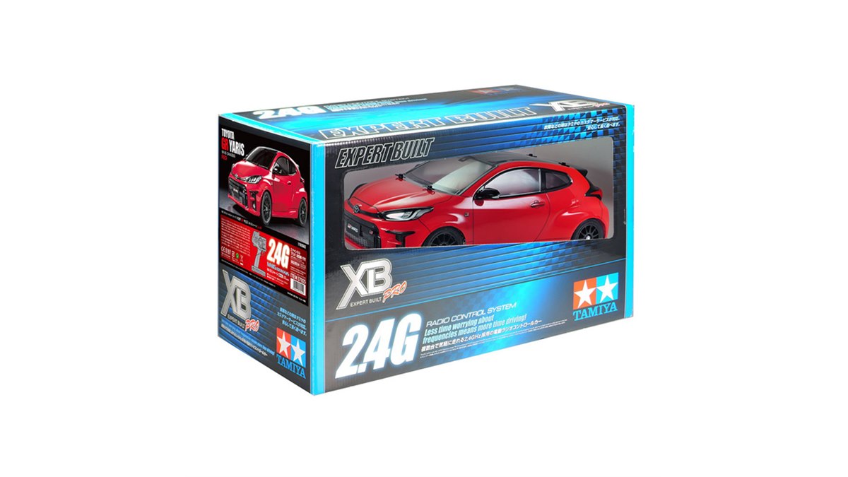 タミヤ、組立済みフルセット「1/10RC XB トヨタ GR ヤリス（M-05