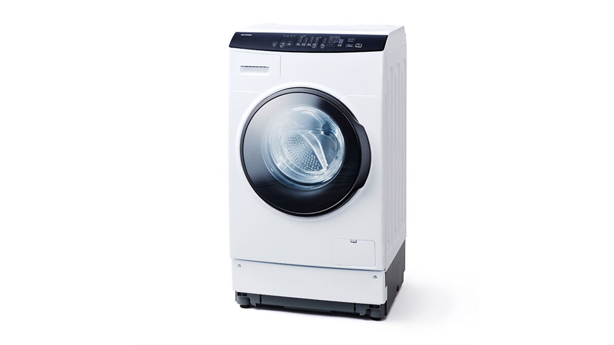 アイリスオーヤマ、初の乾燥機能を搭載した「ドラム式洗濯機（乾燥機能