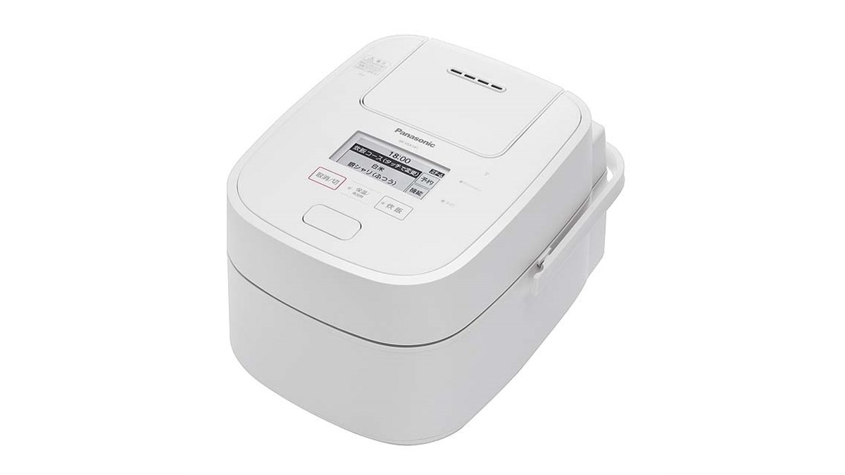 パナソニック、「おまかせ見極め炊き」搭載の炊飯器「SR-VSX1」を本日6