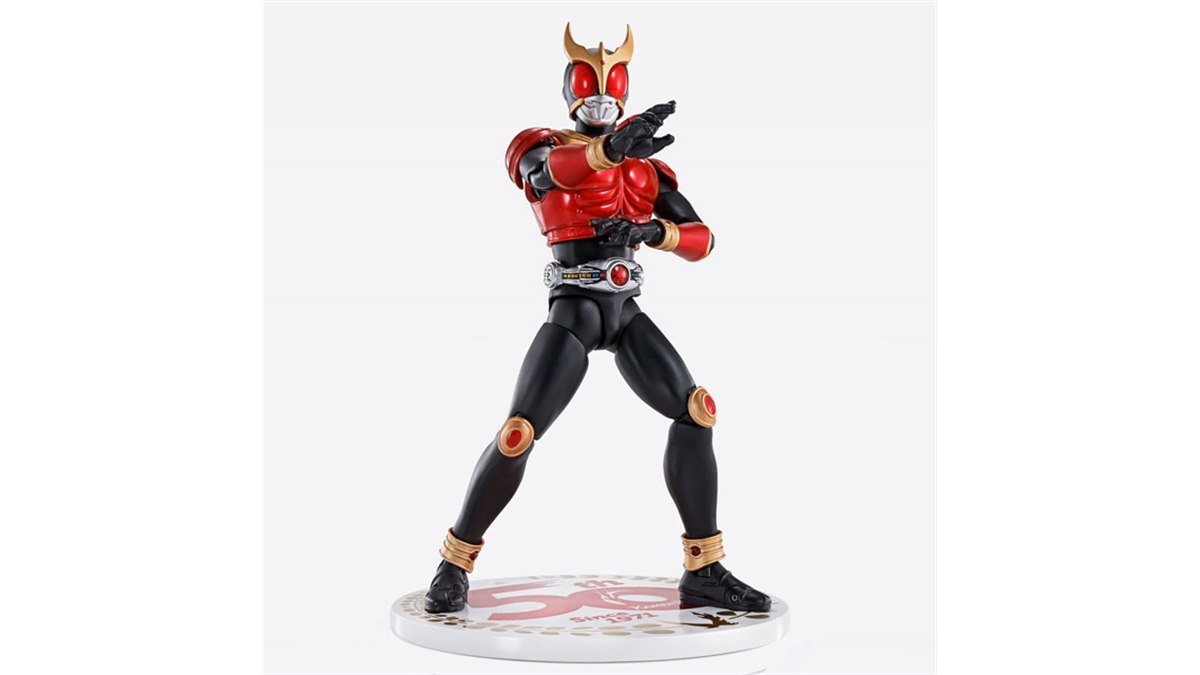 真骨彫製法「仮面ライダークウガ マイティフォーム」にライダー生誕50