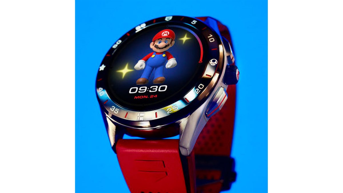 タグ・ホイヤー×スーパーマリオ」のコラボスマートウォッチが253,000円