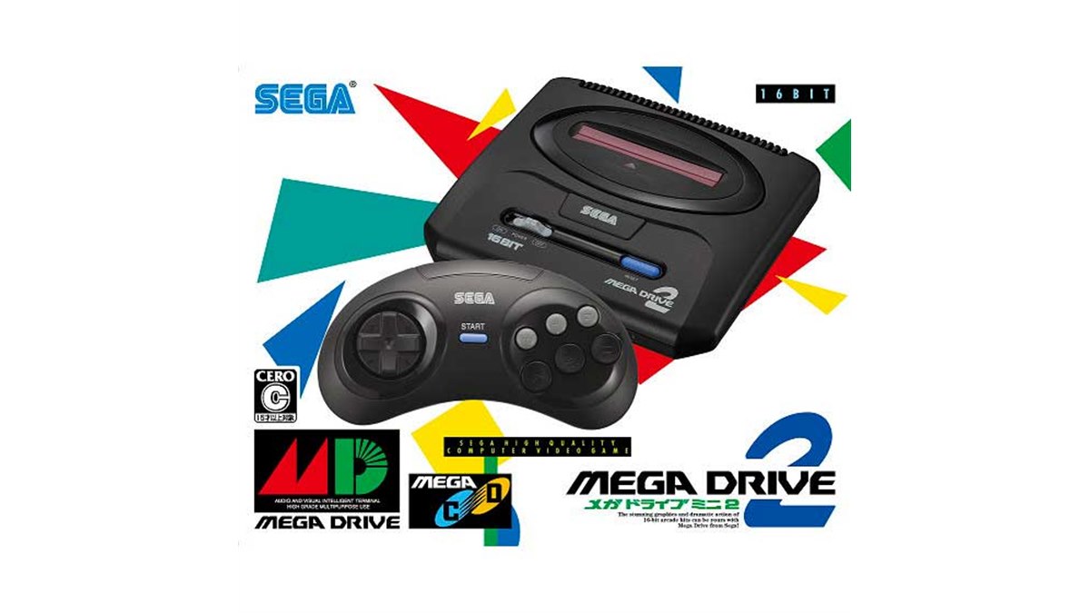 セガ、50タイトル以上収録のミニゲーム機「メガドライブミニ2」を10/27