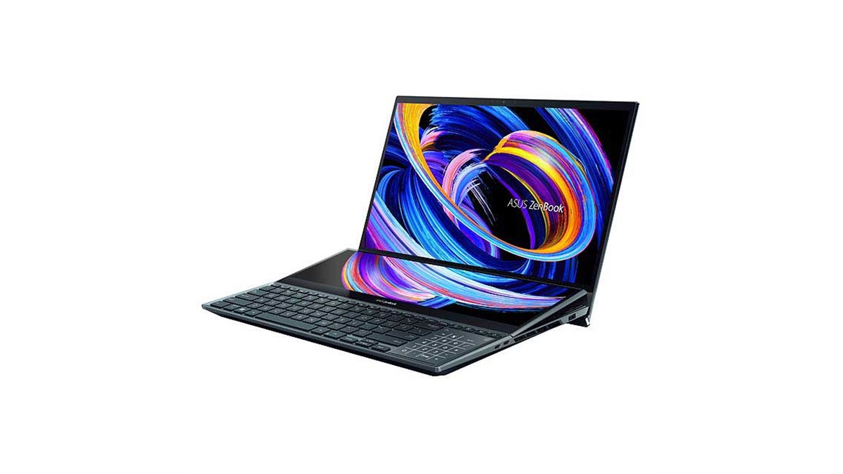 ASUS、第12世代Coreを採用した2画面ノートPC「Zenbook Pro Duo 15 OLED