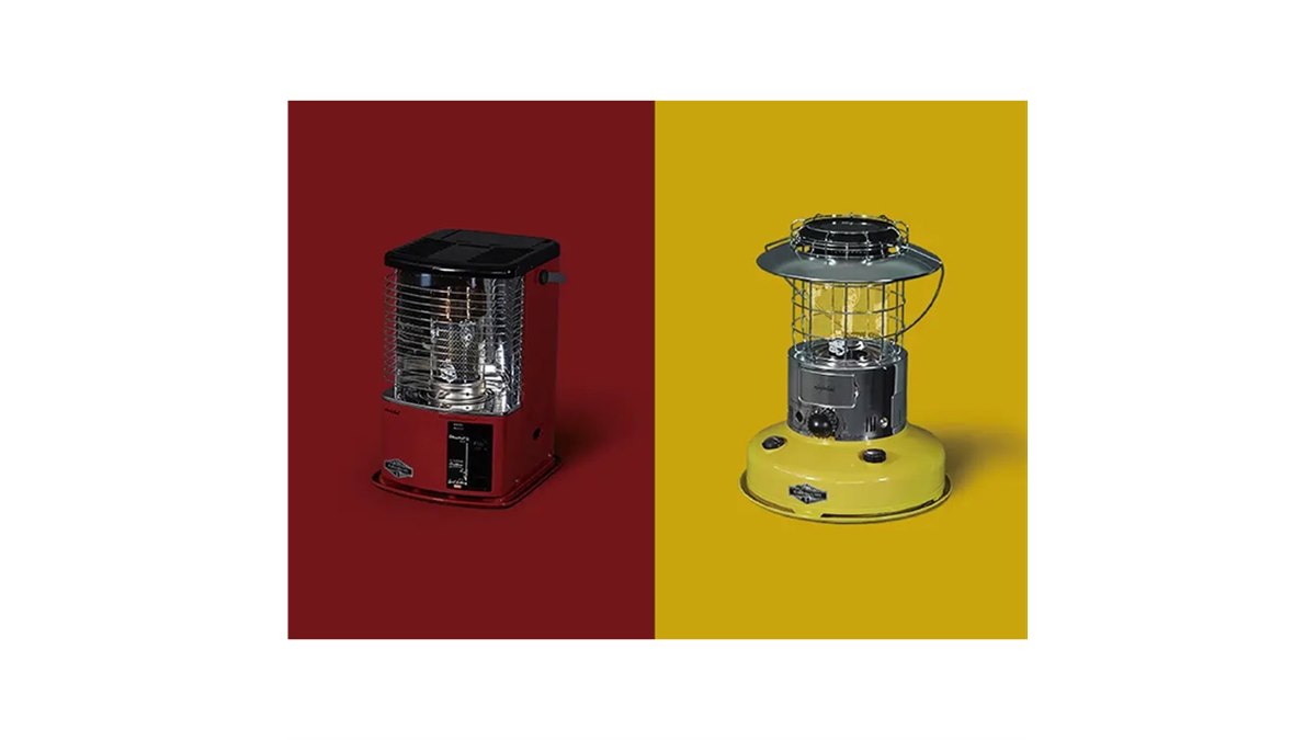 トヨトミ、アメリカンダイナーイメージの石油ストーブ「ケチャップ