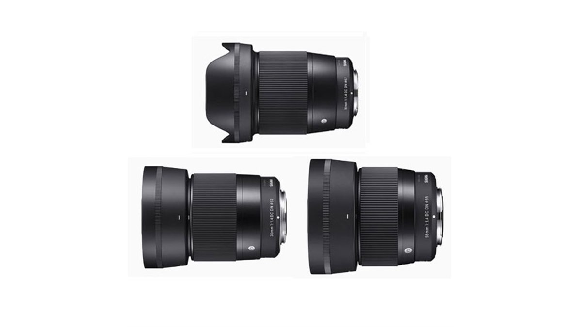 シグマ、「16mm F1.4」「30mm F1.4」「56mm F1.4」にZマウント用を追加