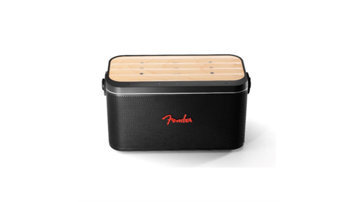 ギターやベースを接続できる、Fender AudioのBluetoothスピーカー