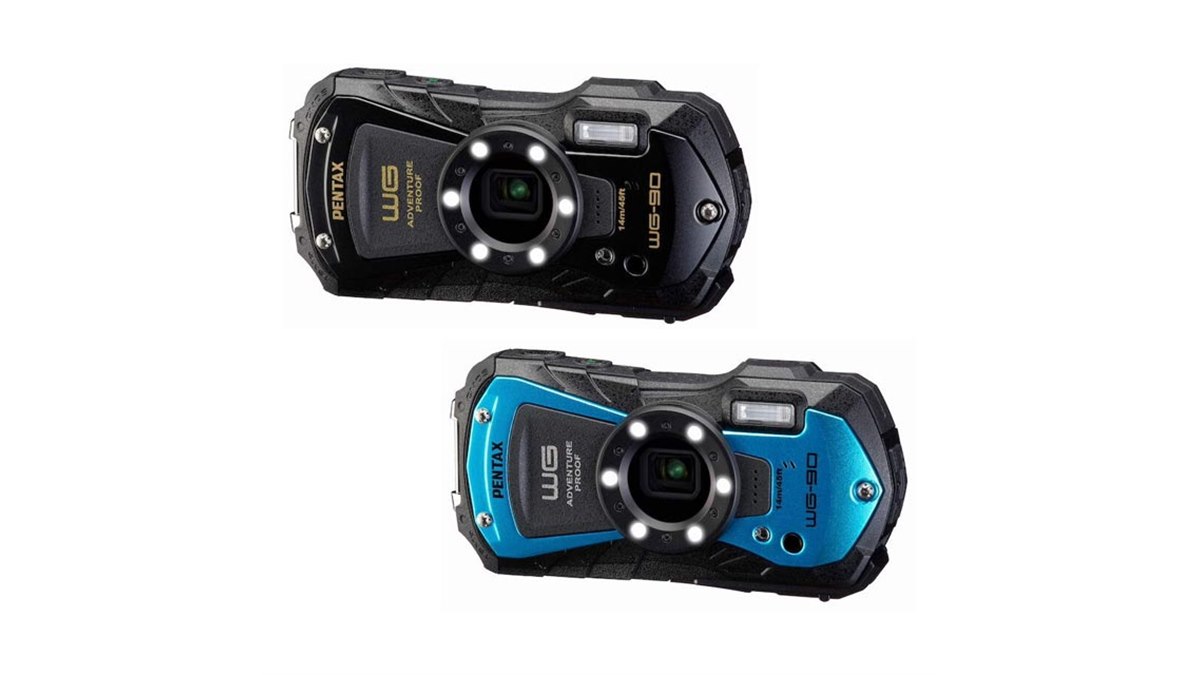 リコー、水深14mでの水中撮影が可能なタフネスコンデジ「PENTAX WG-90
