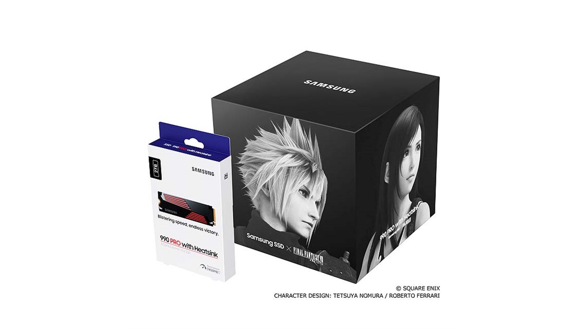 サムスン、「FF VII REBIRTH」とコラボした2TBのM.2 SSDを数量限定発売