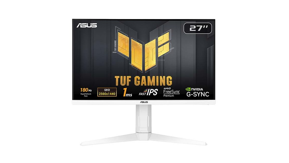 ASUS、2560×1440表示の27型ゲーミングモニター「TUF Gaming VG27AQL3A