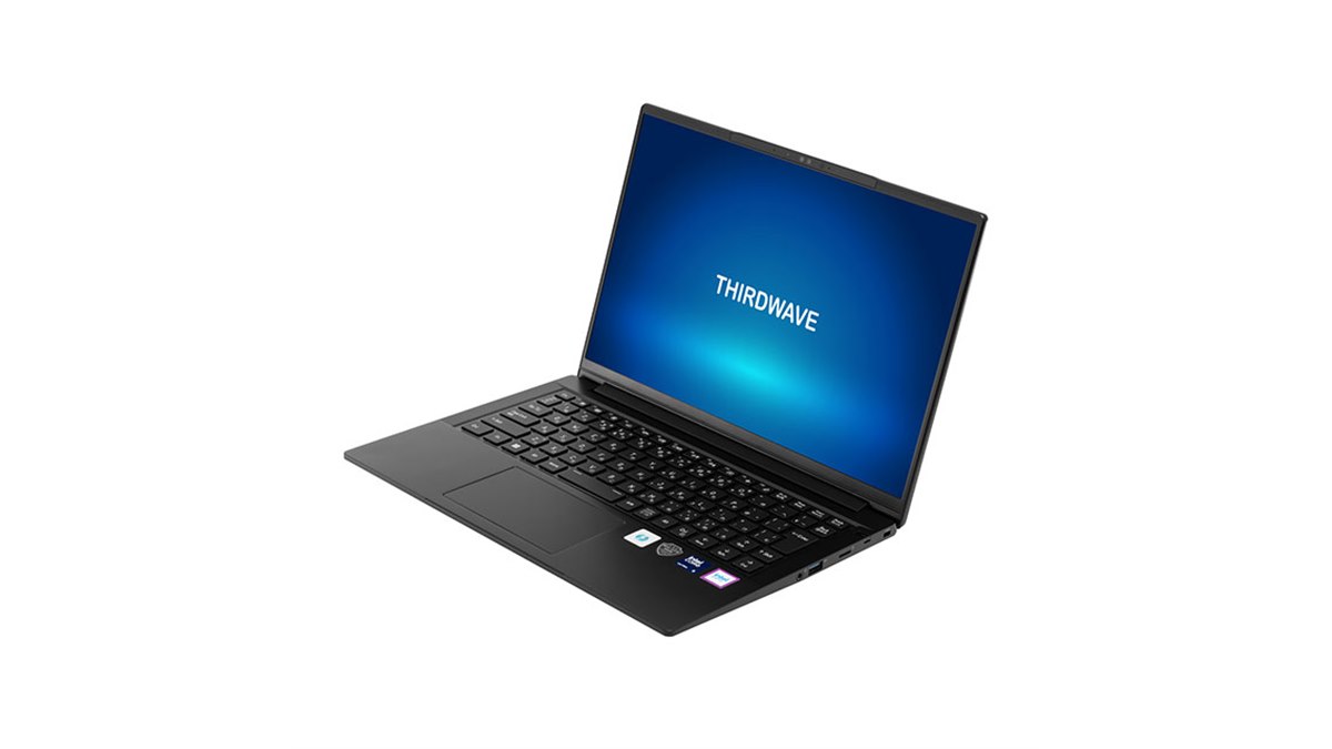 サードウェーブ、約960gながらも堅牢設計の14型ノートPC「THIRDWAVE F