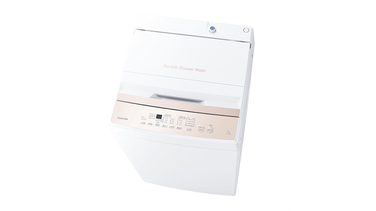 東芝、「Wシャワー洗浄」を搭載した全自動洗濯機の7kg/6k/5kg/4.5kg