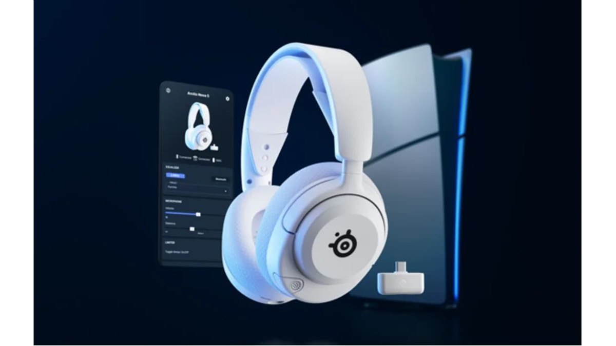 SteelSeries、ゲーミングヘッドセット「Arctis Nova 5」シリーズ3種に