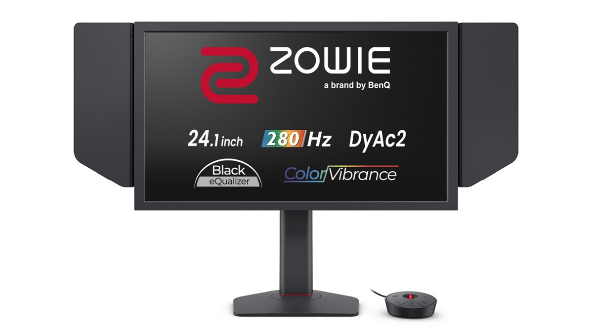 BenQ、280Hz駆動に対応したe-Sports向け24.1型ゲーミングモニター