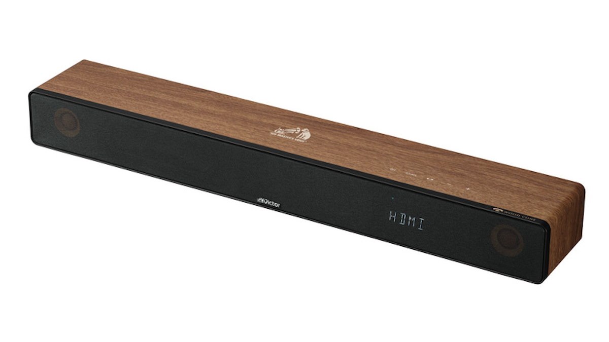 ビクター、ウッドコーンオーディオ初の一体型サウンドバー「WOOD CONE
