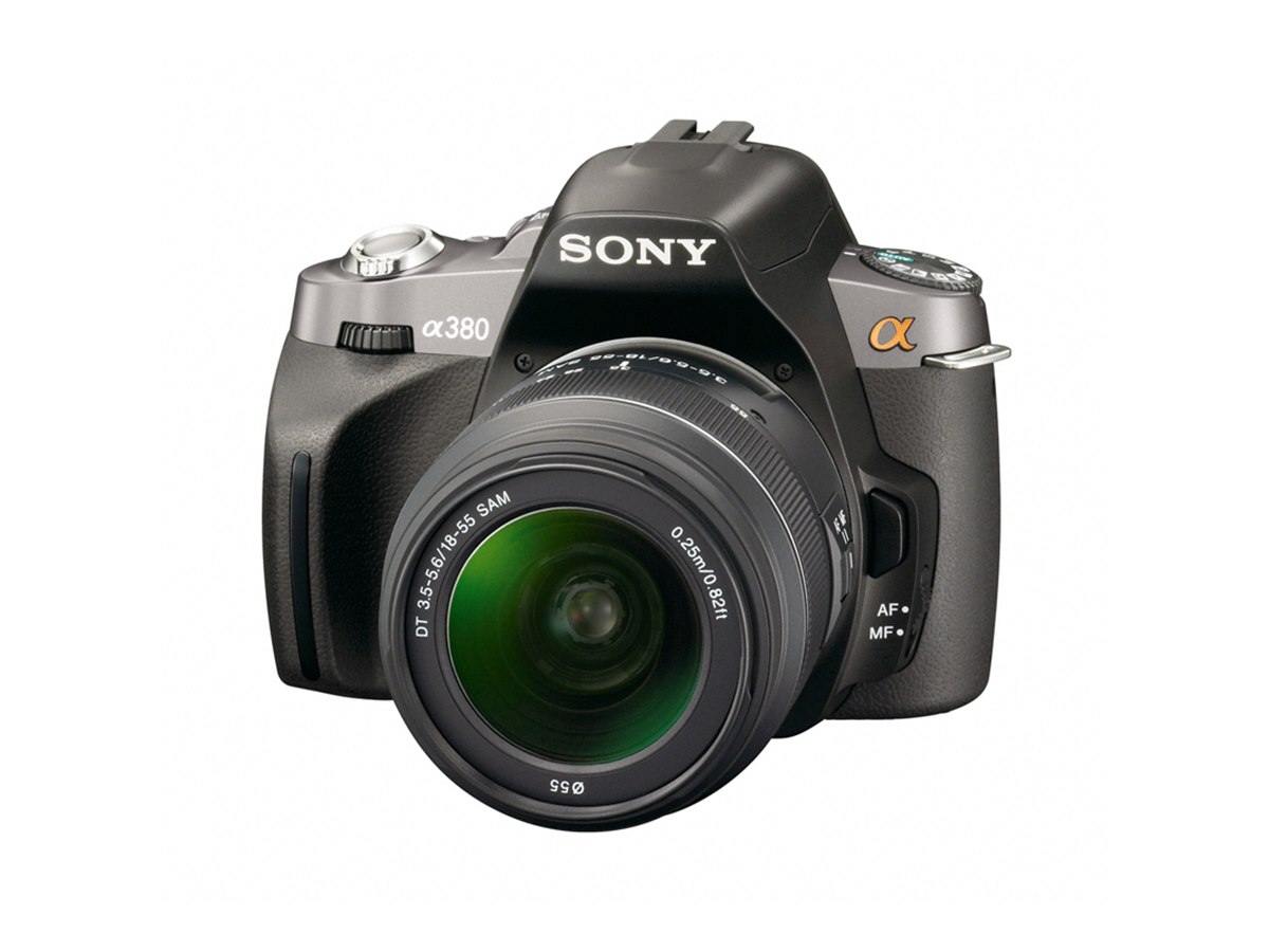 ソニー、「α380」などデジタル一眼レフ3機種発表 - 価格.com