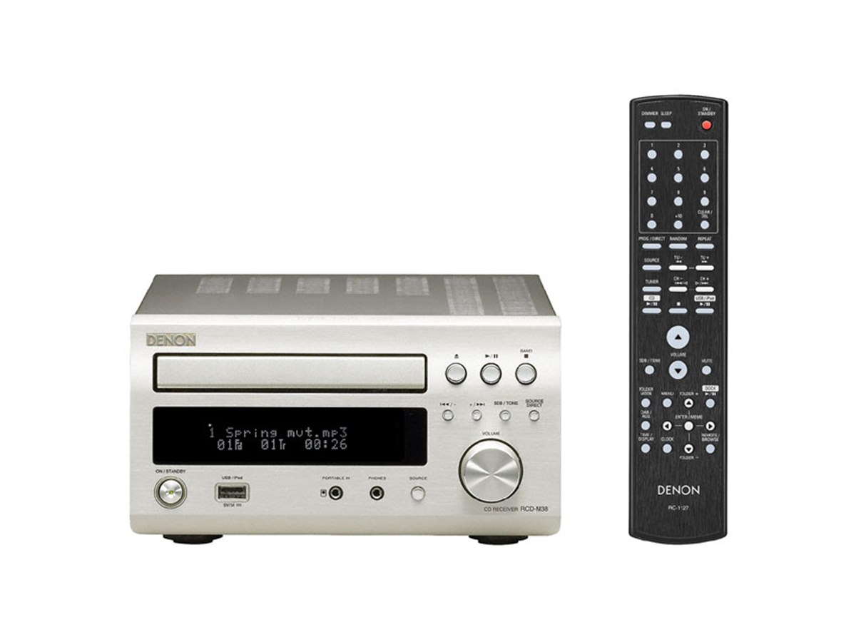 デノン、iPhone/iPod対応ハイコンポ「RCD-M38」 - 価格.com