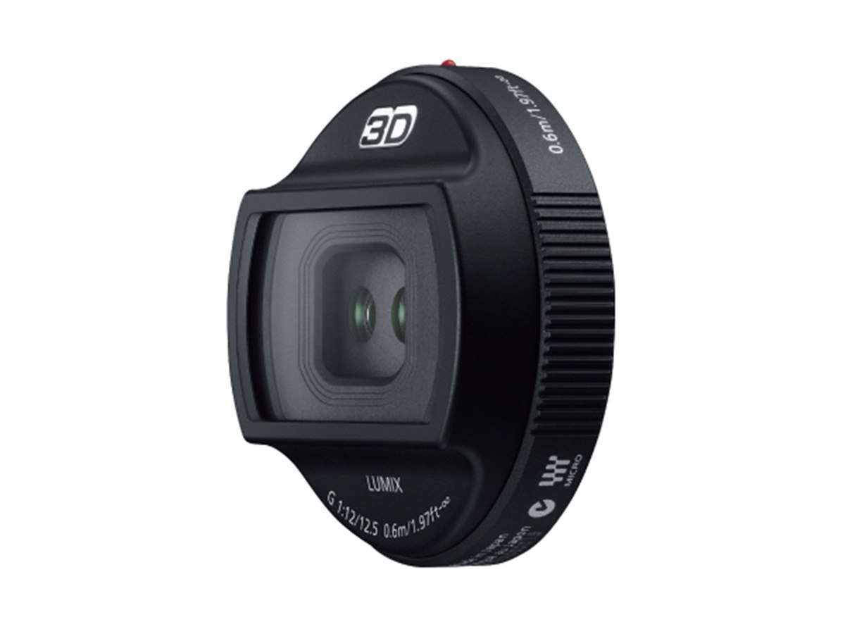 パナソニック、3Dレンズ「LUMIX G 12.5mm/F12」 - 価格.com