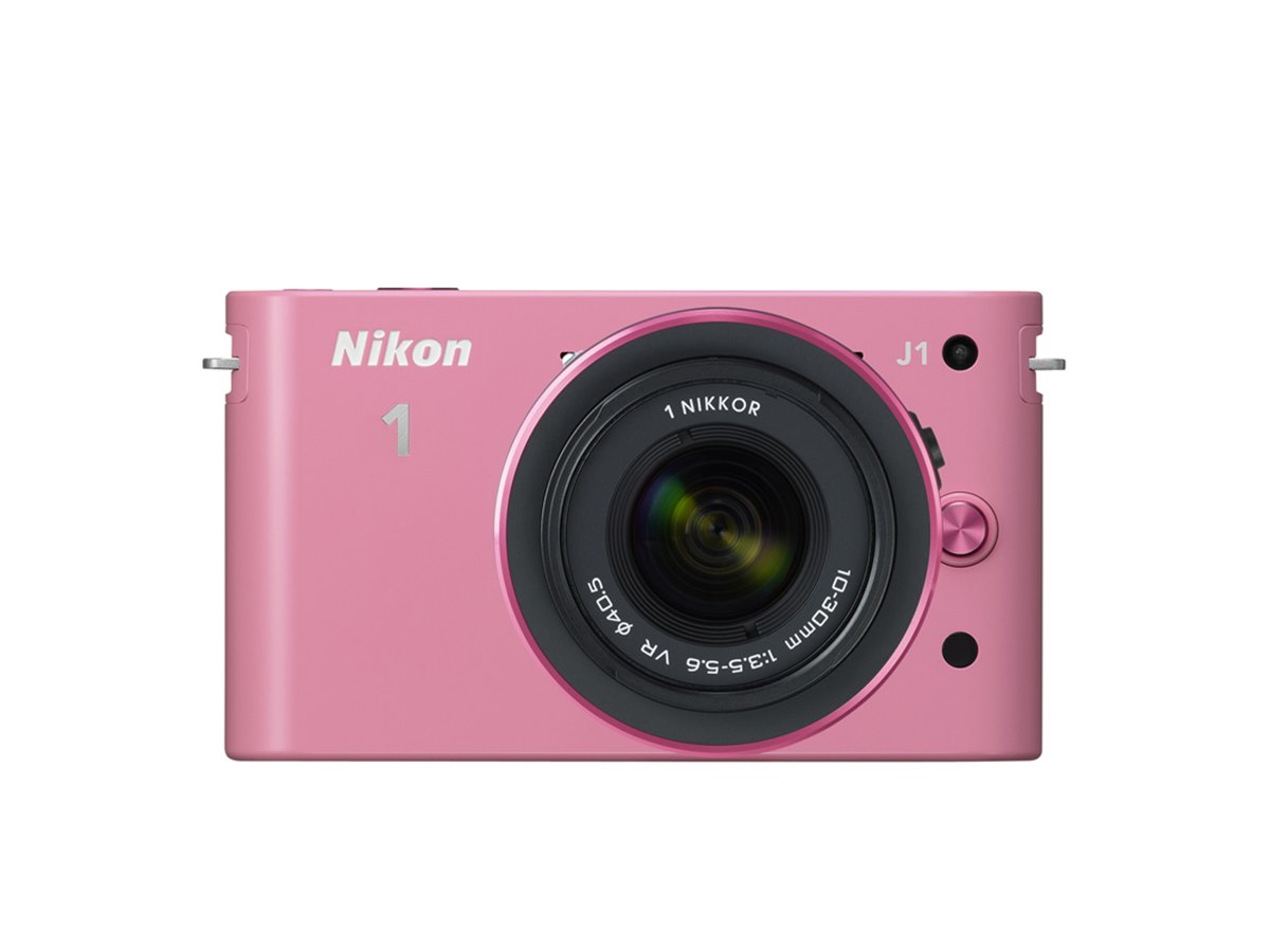ニコン、「Nikon 1 J1」の標準ズームキットにピンクを追加 - 価格.com