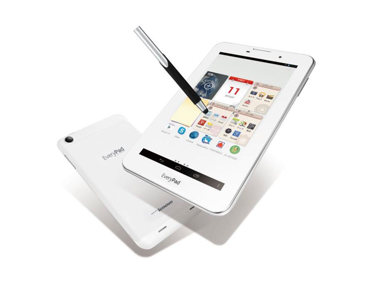 ヤマダ電機、レノボと共同開発した40周年記念タブレット「EveryPad