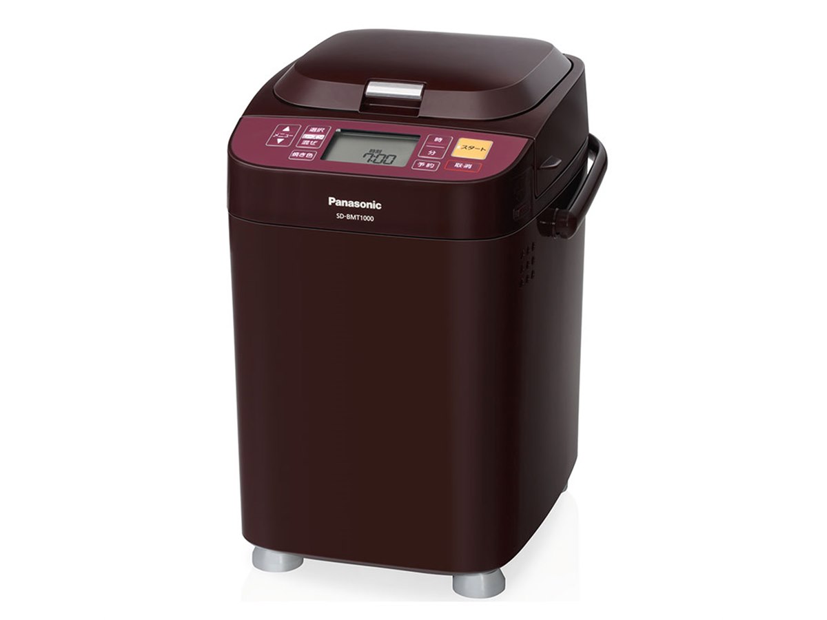 パナソニック、ねり方を強化して3種類の食感が選べるホームベーカリー