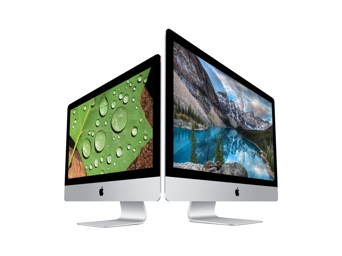 アップル、21.5型4Kモデルや27型5Kモデルが登場した「iMac」を発表