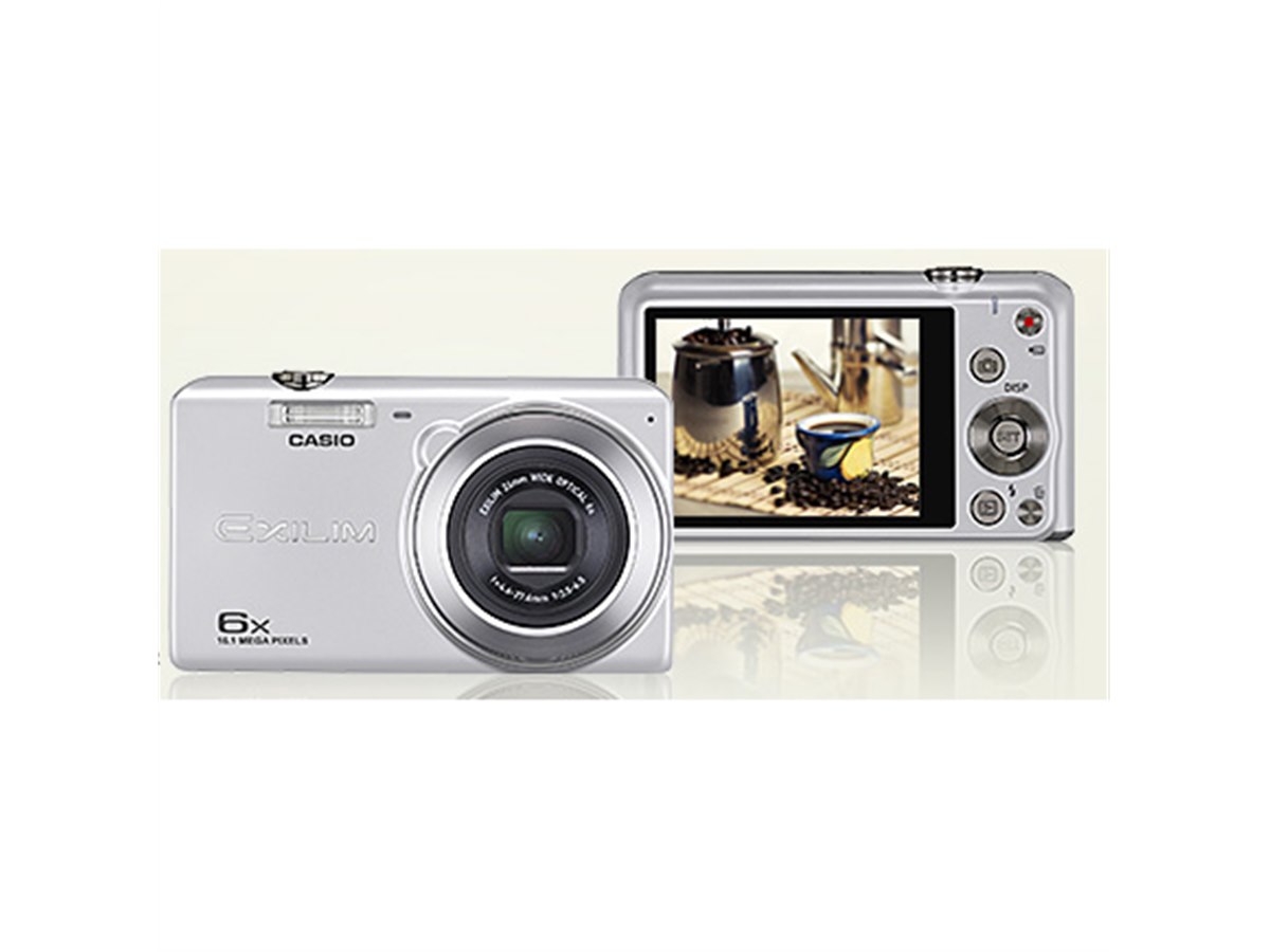 カシオ、プレミアムオート対応で光学6倍ズーム搭載「EXILIM EX-ZS28