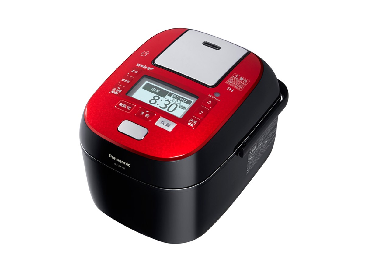 パナソニック、水分量に合わせる「圧力コントロール」採用のIHジャー