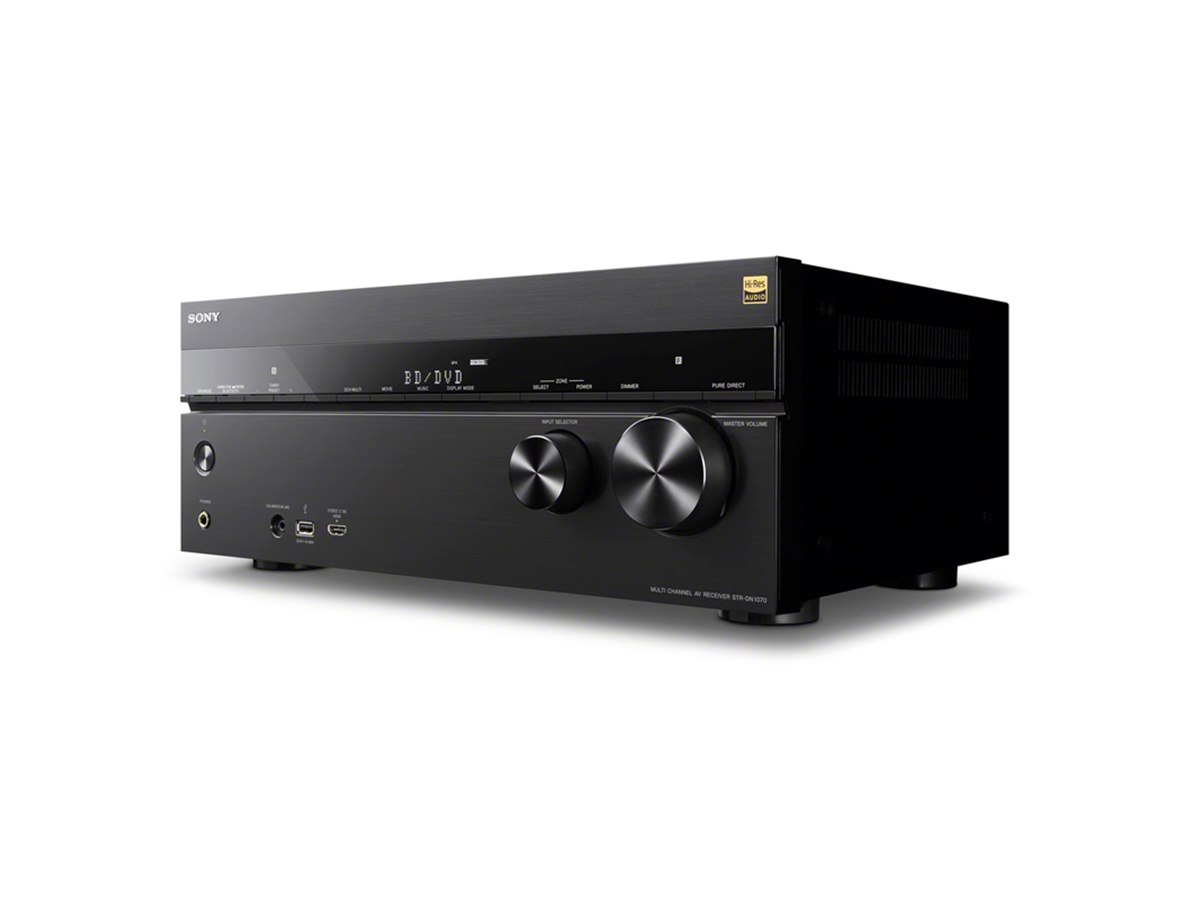 ソニー、DSDネイティブ再生対応のAVアンプ「STR-DN1070」など2機種