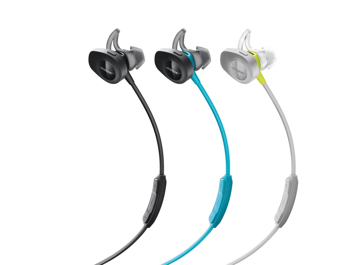 BOSE、防滴ワイヤレスイヤホン「SoundSport wireless」など3機種
