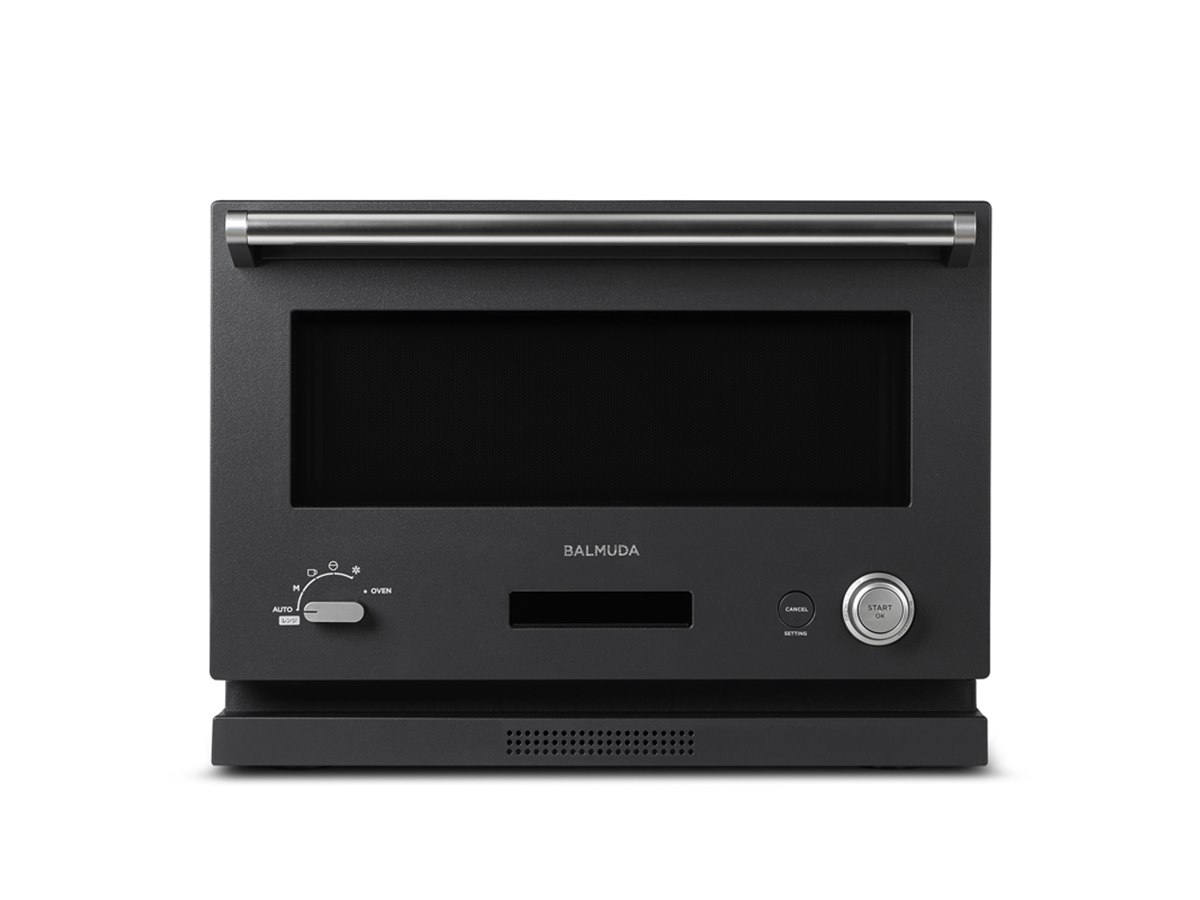 バルミューダ、ユーモラスな操作音のオーブンレンジ「BALMUDA The