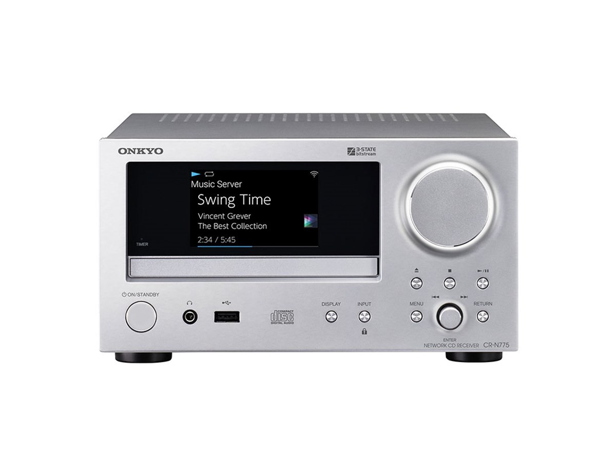 オンキヨー、3-state Bitstreamを搭載したネットワークCDレシーバー