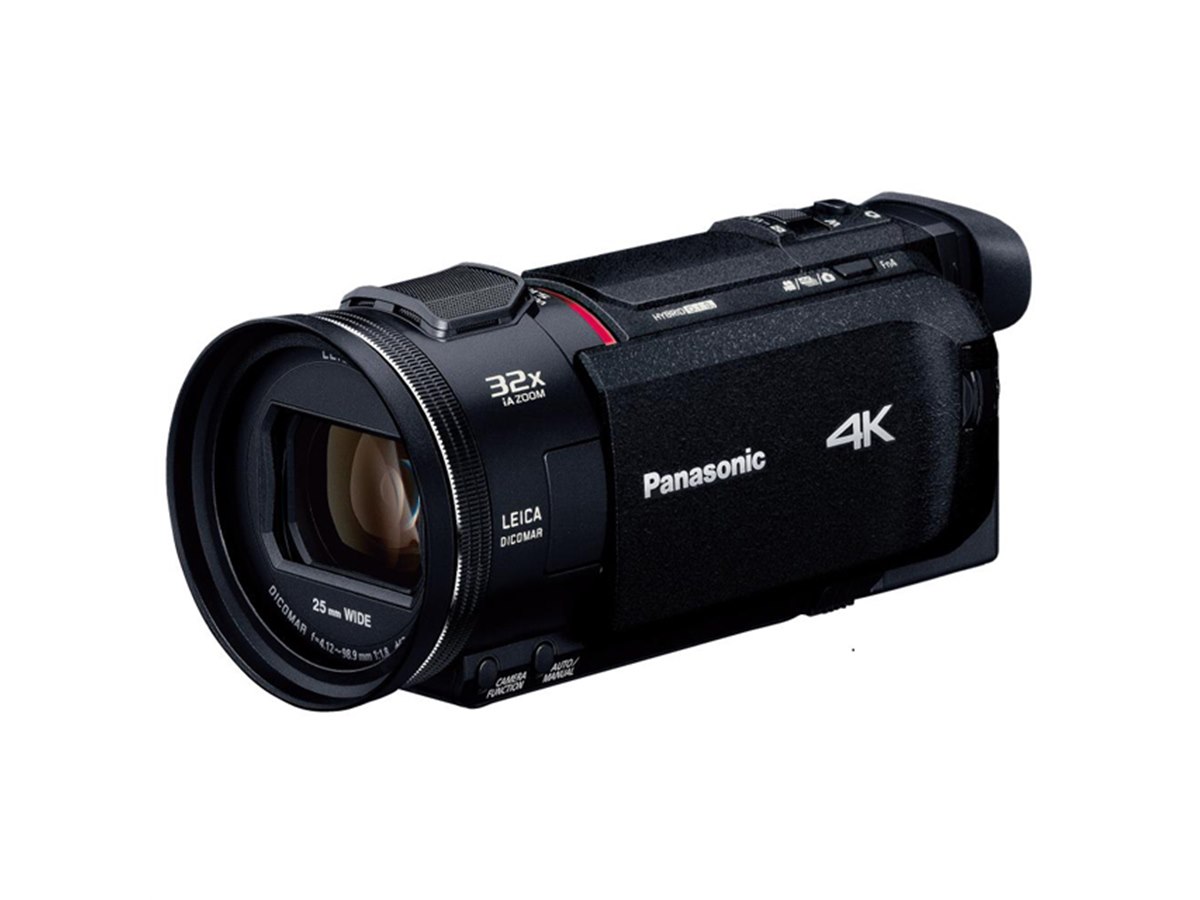 パナソニック、新センサー＆広角25mmレンズ搭載の4Kビデオカメラなど全