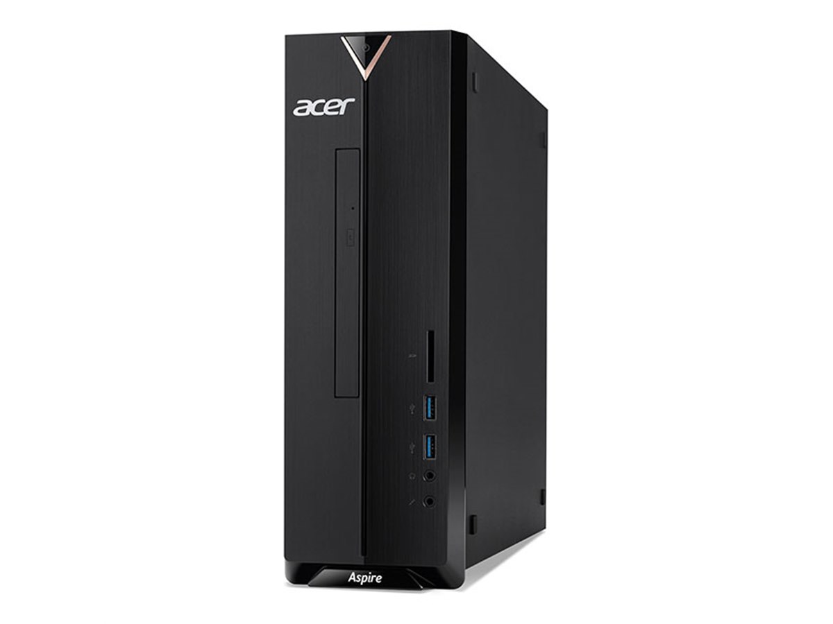 エイサー、幅10cmのスリムデスクトップPC「Aspire X」シリーズ3機種