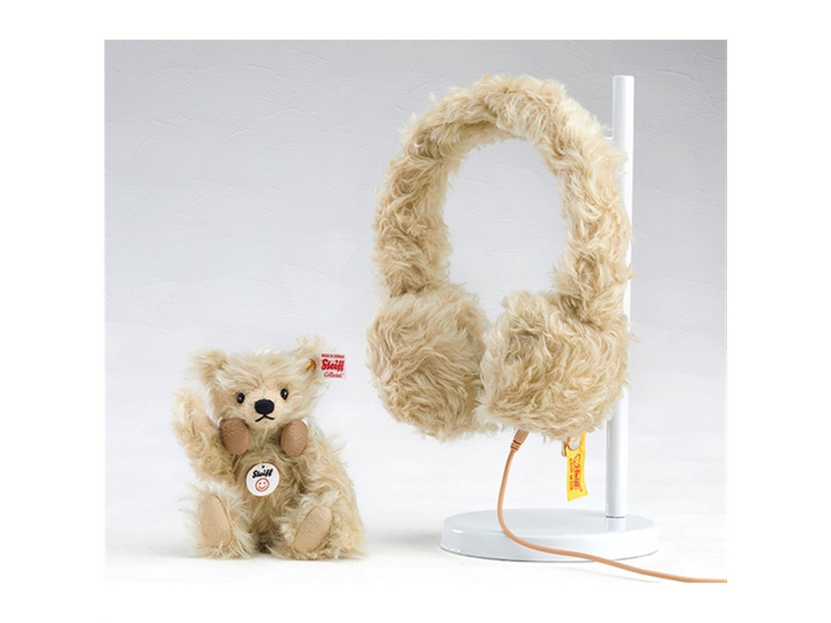 シュタイフ」のテディベア風ヘッドホンが発売、テディベア・ルカの