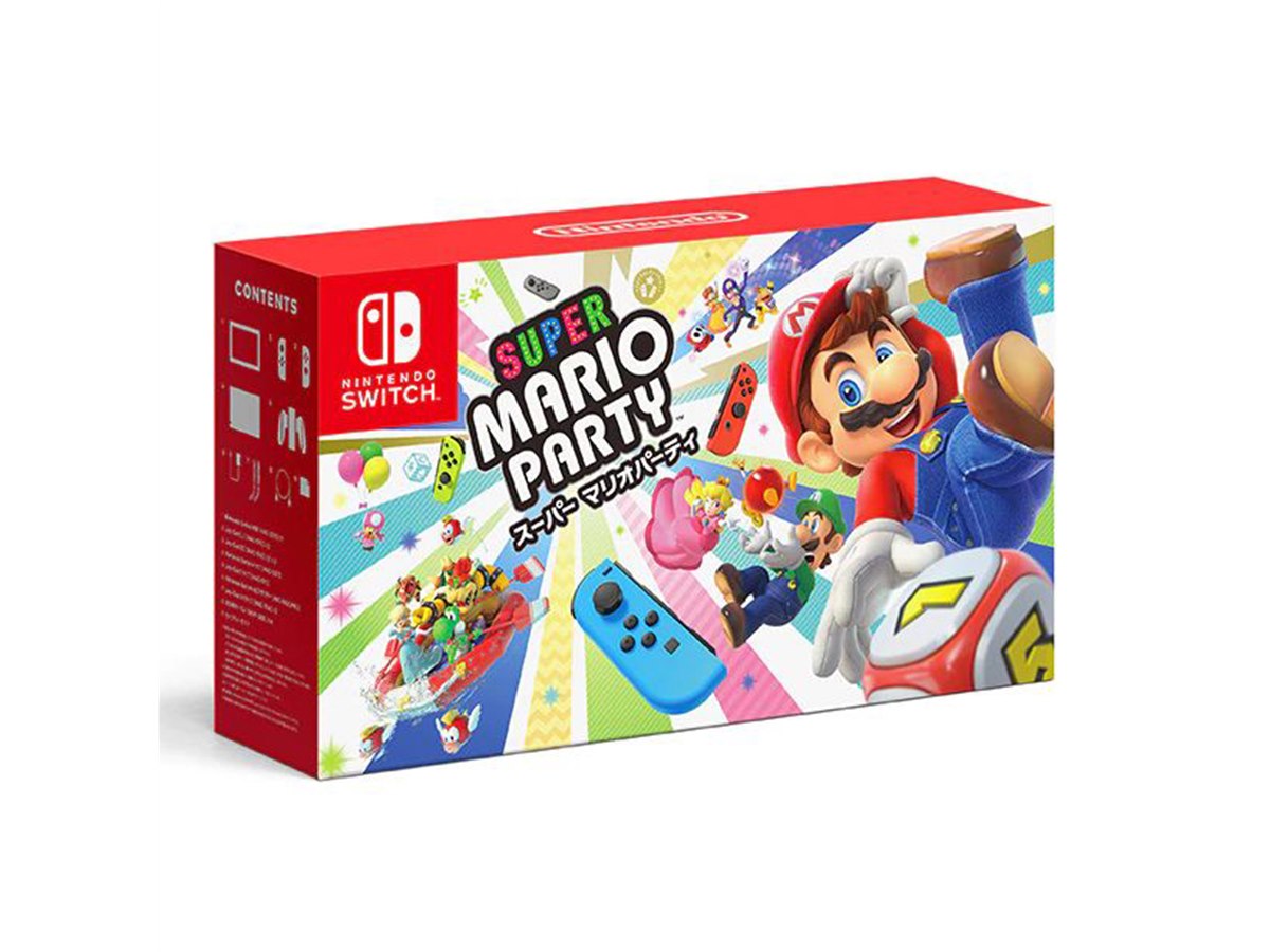 任天堂、「Nintendo Switch＋スーパー マリオパーティセット」マイニン