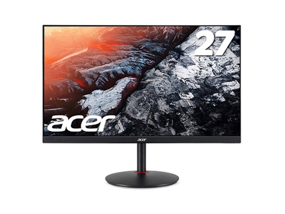 エイサー、2560×1440表示対応の27型ゲーミング液晶「XV272UPbmiiprzx