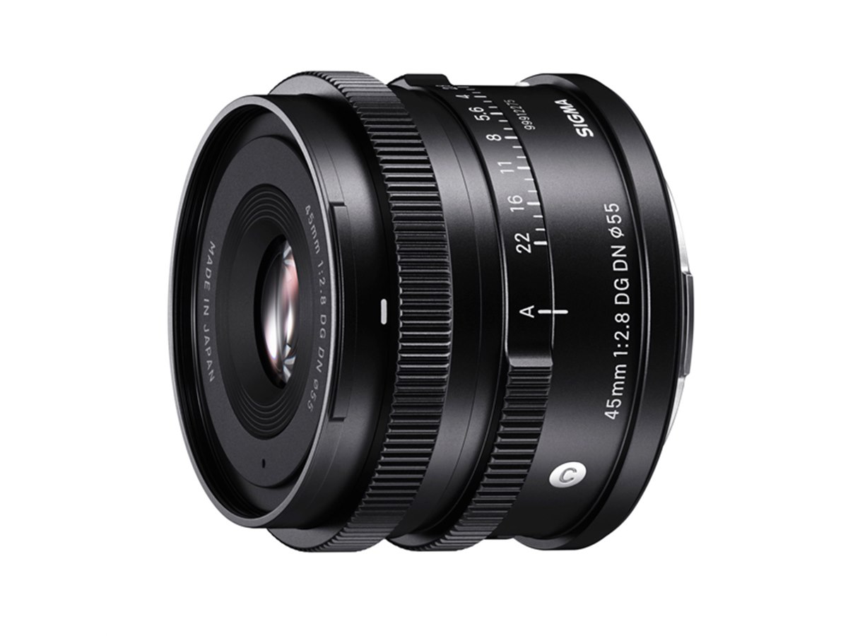 シグマ、フルサイズミラーレス用単焦点レンズ「45mm F2.8 DG DN