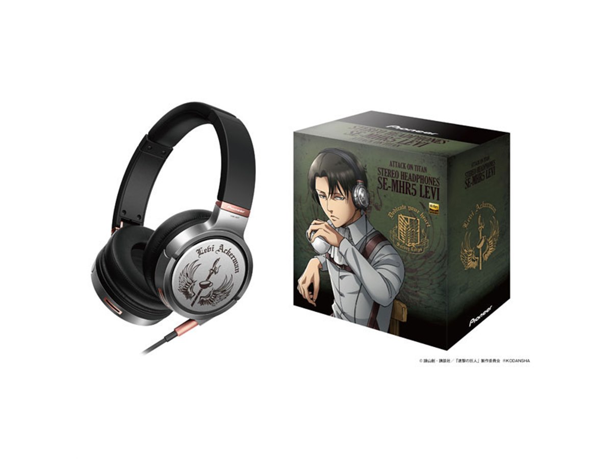 オンキヨー、アニメ「進撃の巨人」コラボのハイレゾヘッドホンを1/24